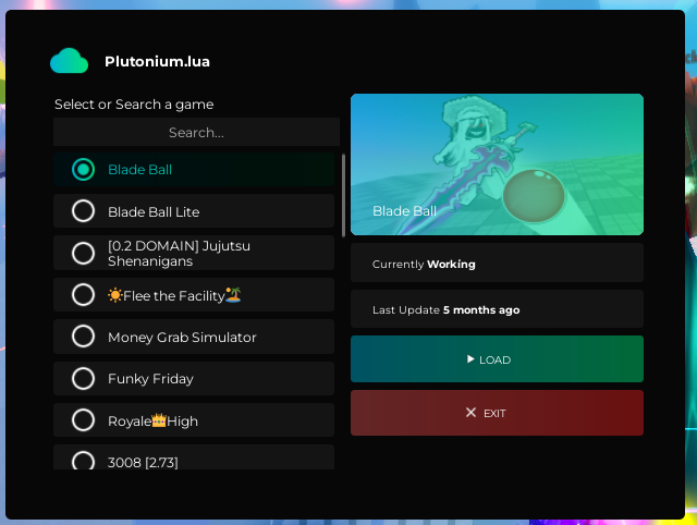 Plutonium Cheat Preview